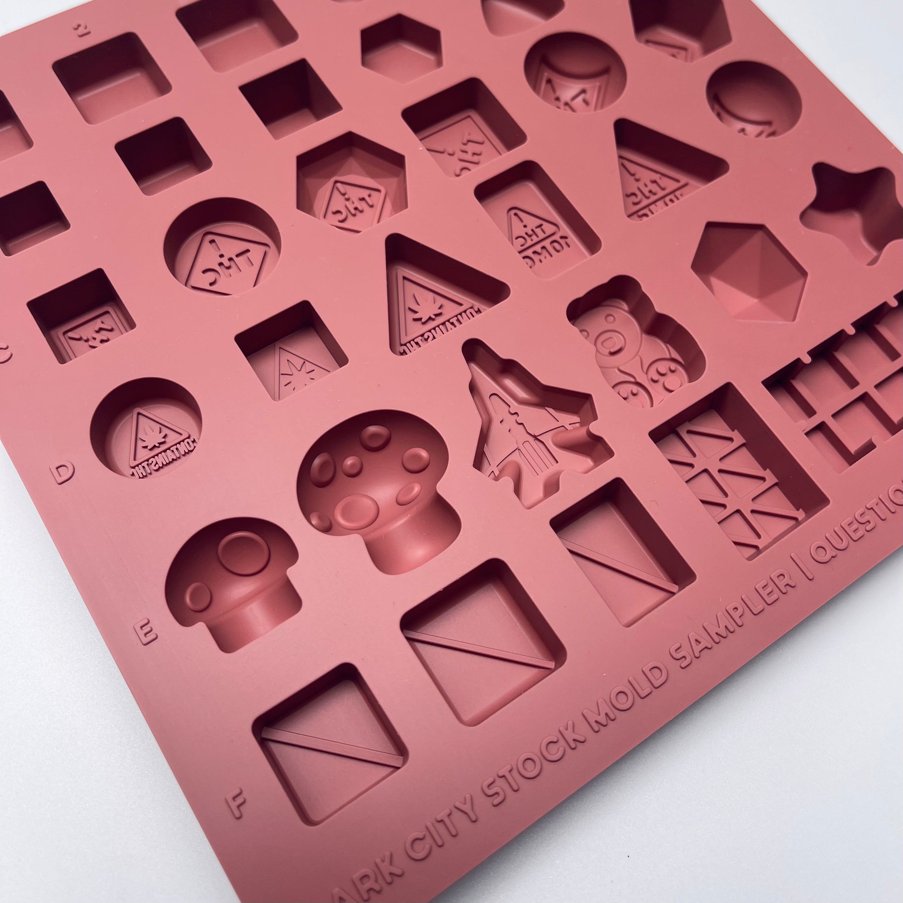 Stock Mold Sampler | Dark City Molds