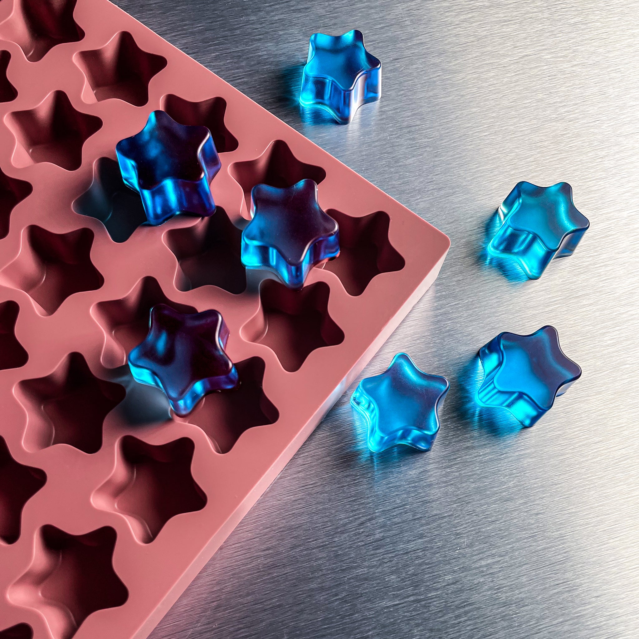 Star Gummy Mold | THC & CBD Candy Molds | Dark City Molds