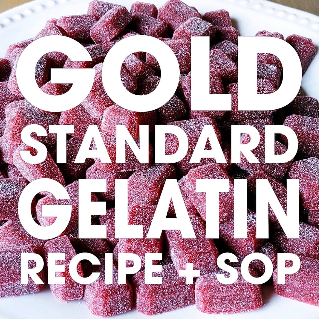 Gelatin Gummy Recipe & SOP